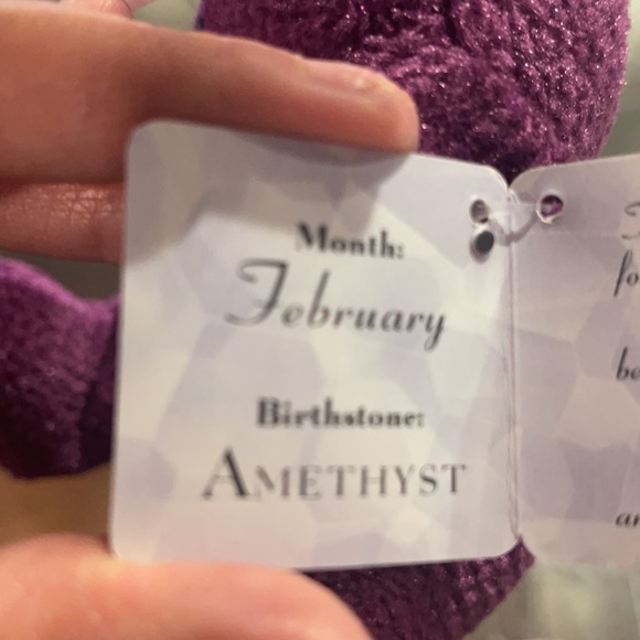 February Bear of the month Amethyst Russ NWT - Picture 5 of 7